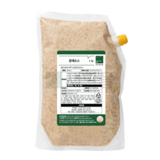 참깨소스 2kg, 캐드 흑참깨소스 2kg, 1개