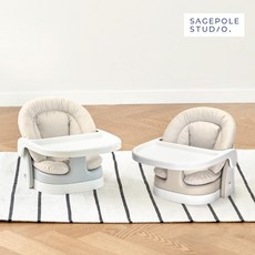[세이지폴] [ 스튜디오] 범보의자 풀세트 (아기의자+이너시트) / 아기식탁의자 휴대용의