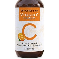 비타민 C 세럼 20 % for face & Eyes (2 oz). 안티 에이징 주름 여드름 & 다크 스팟 리무버 트리트먼트, 1