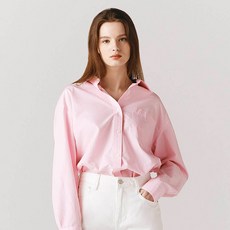 [지오다노] 344508 여성 클래식 기본 루즈핏 셔츠 05344508