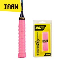 테니스그립 TAAN TW090땀흡수 두꺼운보호 낚시대 깃털/테니스채 .용골 핸드젤, T05-TW090핑크 1개