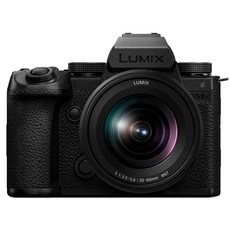 파나소닉 풀 사이즈 미러리스 일안 카메라 S5M2XK 표준 줌 렌즈 키트 블랙 DC-S5M2XK