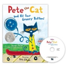 Pictory Pre-Schooler-67 Pete the Cat and His Four Groovy Buttons (Book+CD)