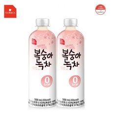 웰그린스위츠제로복숭아녹차500ml