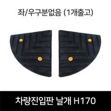 카업 차량진입판 날개 높이170mm, 01. 차량진입판날개 H170 (좌/우구분X), 1개