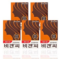 동아제약 새로나온 비겐씨 자연갈색 5g 5개