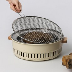 캠핑화로대 휴대용 그릴 불멍 미니화로 차박 숯불, 1개