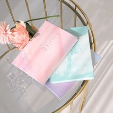 감정일기 비밀 1년 감사 노트 일기장 감정, 흐르는마음(핑크)