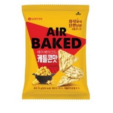 롯데제과 에어 베이크드 케틀콘맛, 70g, 18개