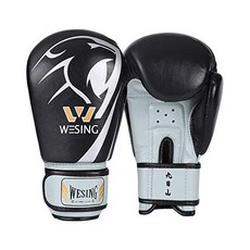 Wesing Sports Premium 6 OZ Kids Boxing Gloves for Child Training Gloves, Color = Silver, 본문참고