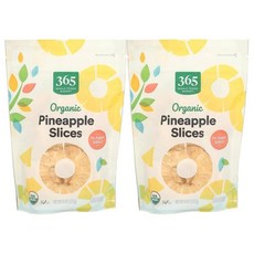365 Whole Foods Market 홀푸드마켓 무가당 건파인애플, 2개, 227g