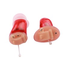청력개선 법인회사에서 개발한 A9 HEARING AID 초소형 디지털 청력보조기기, 1개, A9 디지털 청력보조기기 우측(빨강)