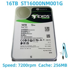 EXOS HDD ST16000NM001G 3. 5인치 하드 디스크 드라이브 SATA3 7200rpm 6 GBS 엔터프라이즈 16TB - 하드디스크16tb