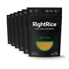 라이트 라이스 갈릭 허브 198g 6팩 RightRice Garlic Herb, 6개