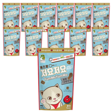 캐츠랑 3개월이후 고양이 저요저요 보양간식, 참치, 60g, 12개