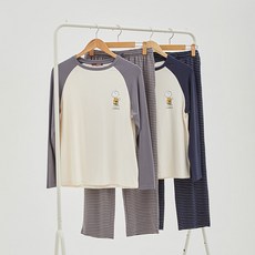 애니바디 ### 보들보들 꿀 잠 부르는## 공용 스누피 피치기모 파자마 세트##(안양점)