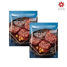 피코크 떡갈비 450g x 2팩, 2개