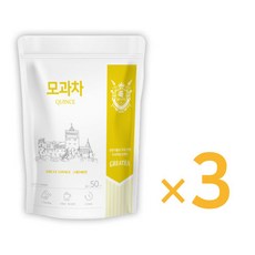 Greatea 그래이티 국산 모과 차 50티백, 3개, 50개입, 2g
