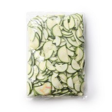 쥬키니호박 커팅 1KG 반달 두께 0.5cm, 1개, 단품