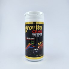 그로비타 crab 가재 전용사료 70g, 1개
