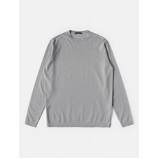 란스미어 캐시미어 스웨터 라이트 그레이 LA0851LCR2