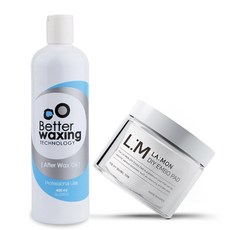 베럴왁싱 보습&잔여물제거 오일 에프터왁싱 키트, 1개, 400ml