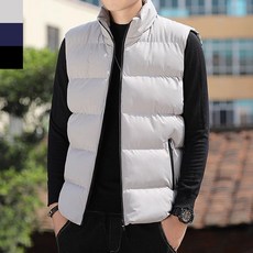 데일리 경량 숏 패딩 베스트 지퍼 조끼 I4JK048Q