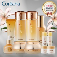 코리아나 한방 가연미 생기프리미엄 11종세트 미백 주름개선