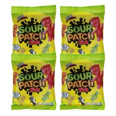 사워 패치 키즈 젤리 Sour Patch Kids, 140g, 4개