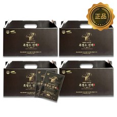 참진한 프리미엄 흑염소진액 4박스 120포(70g*30포*4박스), 2.1g