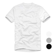 S-3XL (4장세트) 코마사 무지 기본 레이어드 반팔 티셔츠