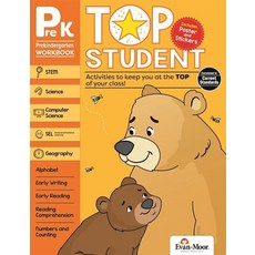 Top Student Grade Prek:, Top Student, Grade Prek, Educational Publishers, Evan.., Evan-Moor Educational Publis..