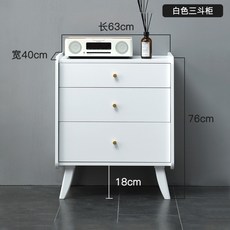 원목그릇장 엔틱그릇장 현대식 원목 테두리 북유럽 거실 찬장 5통 수납장 식당 가구 대리석, 화이트 3단
