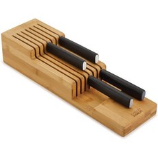 원목 칼꽂이 나이프 식칼 보관함 쉐프 조셉 서랍장 칼정리함 대나무, Knife Organizer, Bamboo, Compact - 원목함