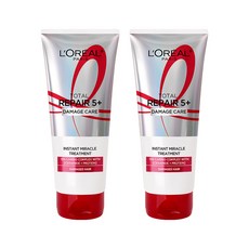 로레알파리 토탈 리페어 5+ 데미지 케어 트리트먼트, 2개, 170ml
