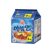 오뚜기 메밀비빔면130g 4개