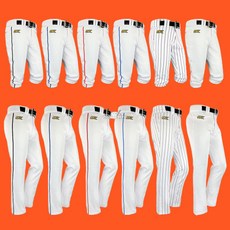 스니키 야구바지 흰색 농군바지 유니폼 유소년 슬라이딩팬츠 7가지 색상