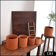 DH 모던 심플 실린더(황원통) 토분 D10 10x10cm