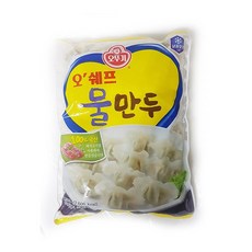 오쉐프 물만두1.3kg (아이스박스.팩포함가), 3개, 1.3kg