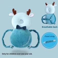 통기성 걷는 머리 받침 노란색 꿀벌 파란색 엘프 걷기에 도우미, 2.blue, 1개