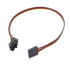 18AWG SATA 전원 케이블 10 핀에서 SATA 어댑터에서 SSD HDD 하드 드라이브를위한 SATA 케이블 DL380 G6G7 메인 보드 액세서리, A, 1개