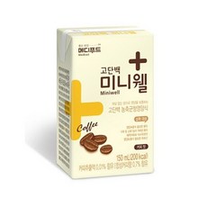 [메디푸드] 미니웰 커피맛 150ml 24팩