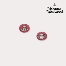 [공식] 비비안웨스트우드 귀걸이 BLACKFRIARS PASTEL PINK