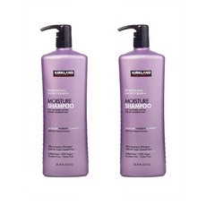 커클랜드 모이스쳐 샴푸 1L 2팩 Kirkland Signature Moisture Shampoo 33.8 fl oz