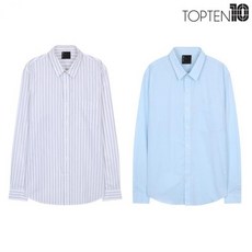 TOPTEN 10 탑텐 남성 위시드 포플린 셔츠