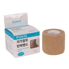 포비스 자가접착붕대 2인치, 1개, 1개입 - povis