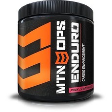 MTN OPS 엔듀로 일산화질소 에너지 드링크와 L 아르기닌 스트루룰린 혼합물 카페인 프리 운동 라즈베리 향 20인분, Pink Lemonade, 30 Count (Pack of 1), 1개