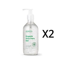 아로마티카 오가닉 알로에베라젤 젤 300ml X 2병, 단품