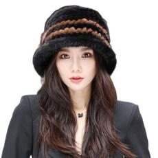 마스케라밍크모자