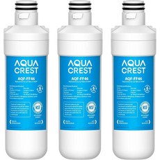 AQUA CREST LT1000PC ADQ747935 MDJ64844601 NSF 인증 냉장고 정수 필터 LG® LT1000P® LT1000PCS ADQ74793501, 3